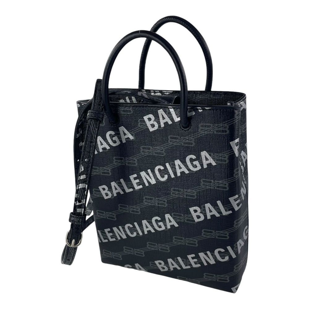 Balenciaga Bb Logo Bag Black - Gem